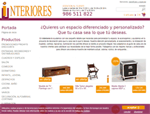 Tablet Screenshot of interioresarousa.com